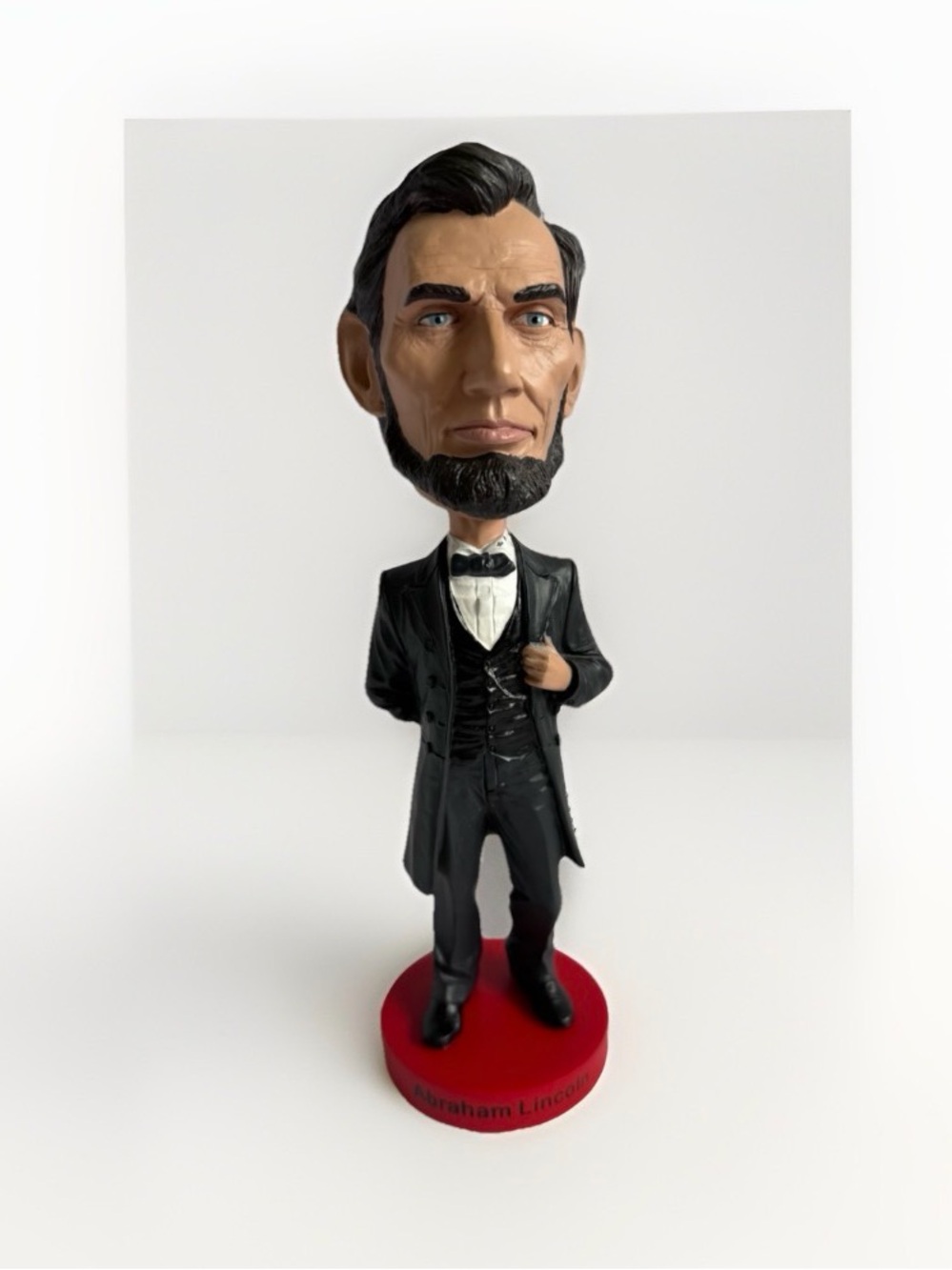 Royal Bobbles Abraham Lincoln V2 Presidential Collectible Figure 8” No Box USA